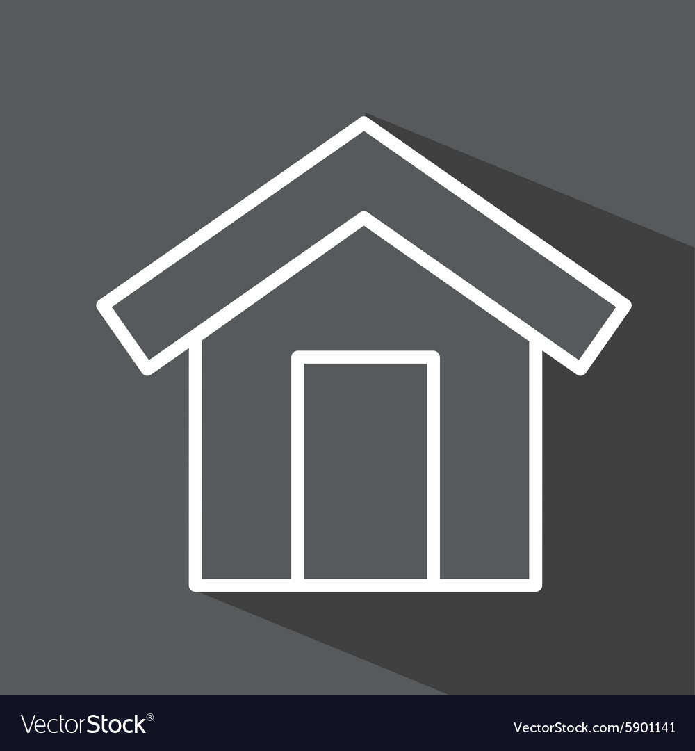 House icon Royalty Free Vector Image - VectorStock