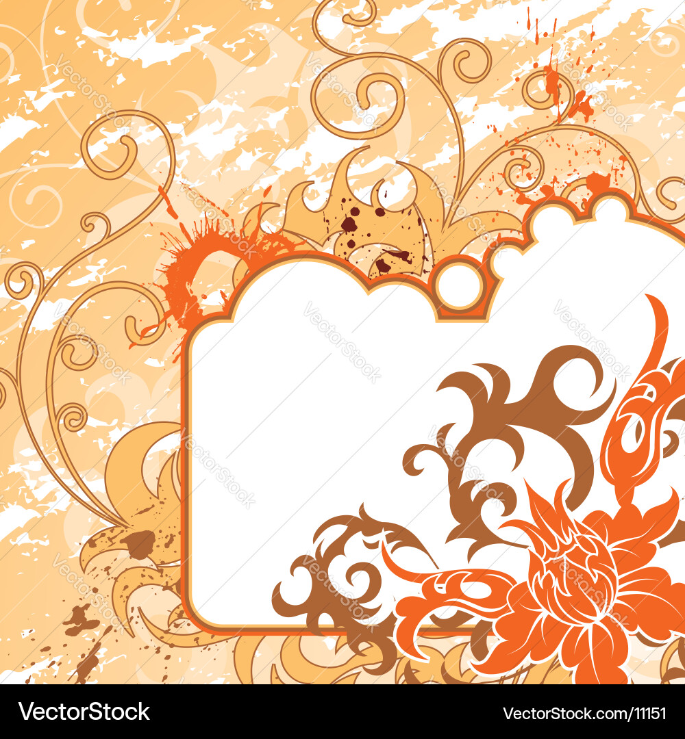 Background flower Royalty Free Vector Image - VectorStock