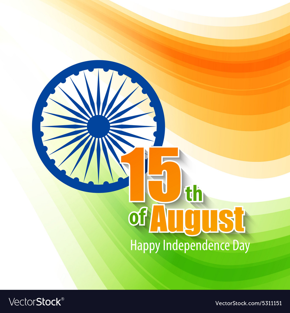 Creative indian independence day concept