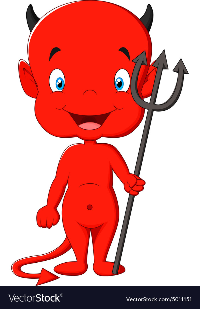 Red devil cartoon