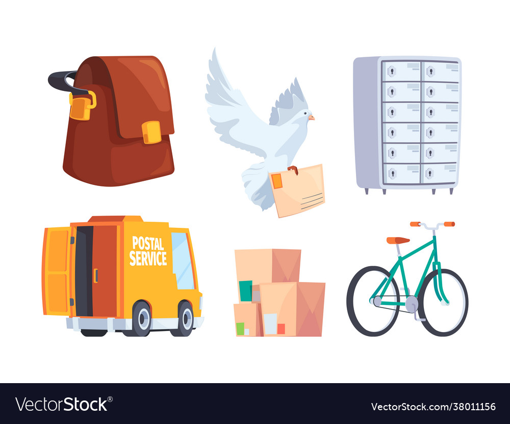 Posted items. Почтовые предметы.