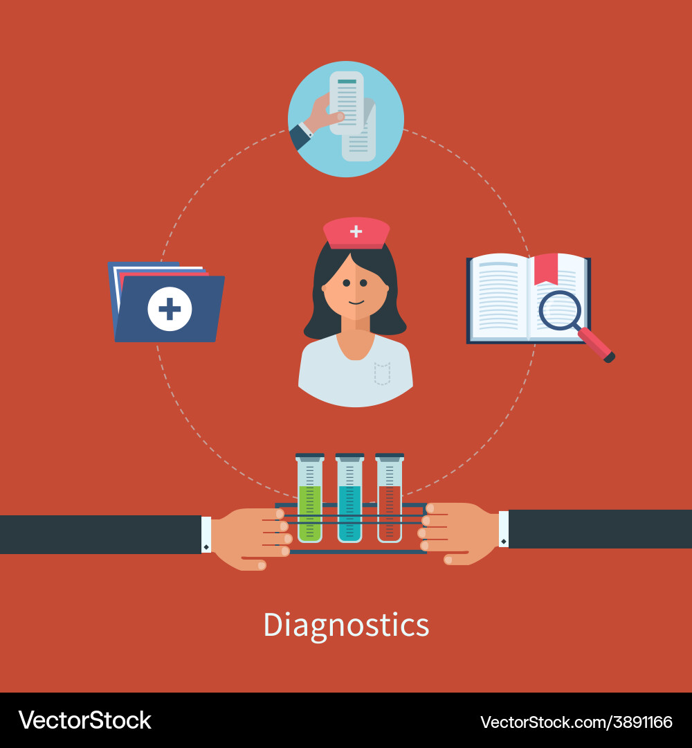 Flat design modern concept Royalty Free Vector Image