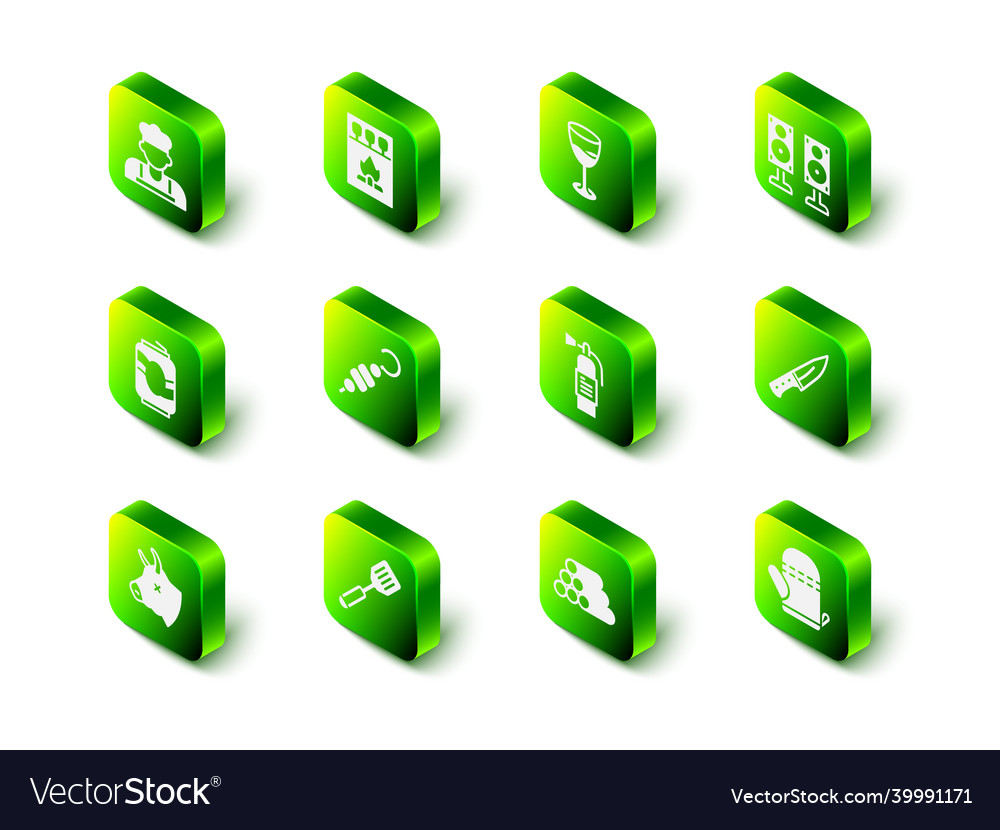 Set matchbox and matches wine glass stereo Vector Image