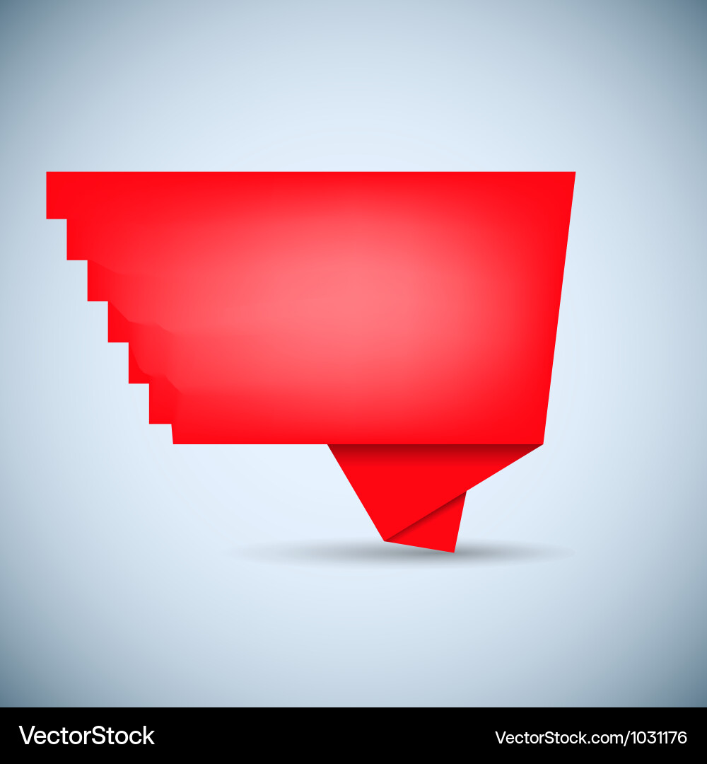 Abstract speech bubble Royalty Free Vector Image