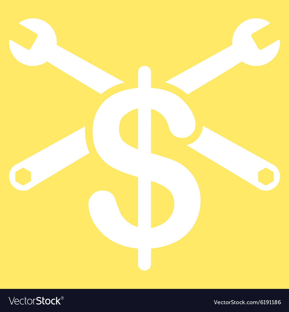 service price icon royalty free vector image vectorstock