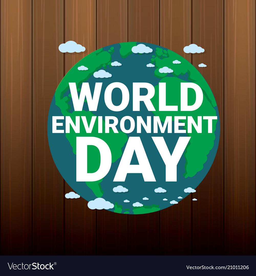 5 june celebration world environment day Vector Image