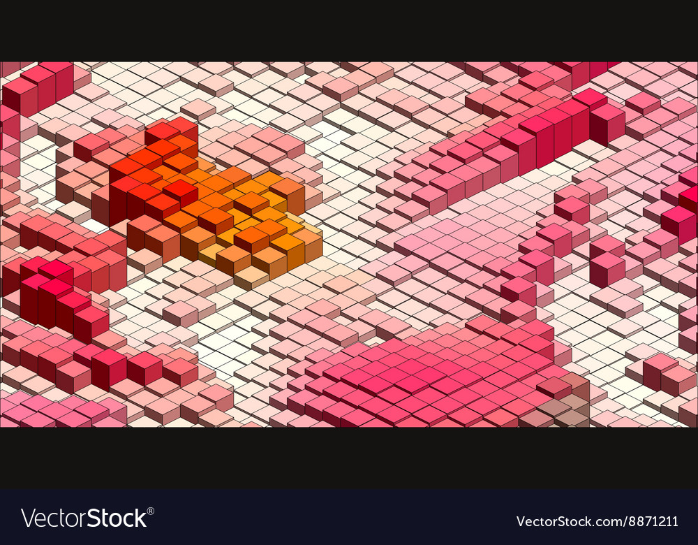 Isometric pattern Royalty Free Vector Image - VectorStock