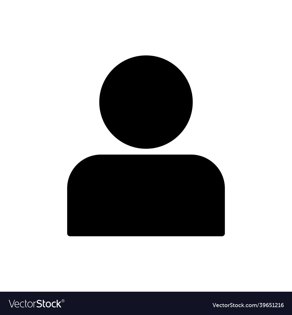 Account icon profile icon Royalty Free Vector Image