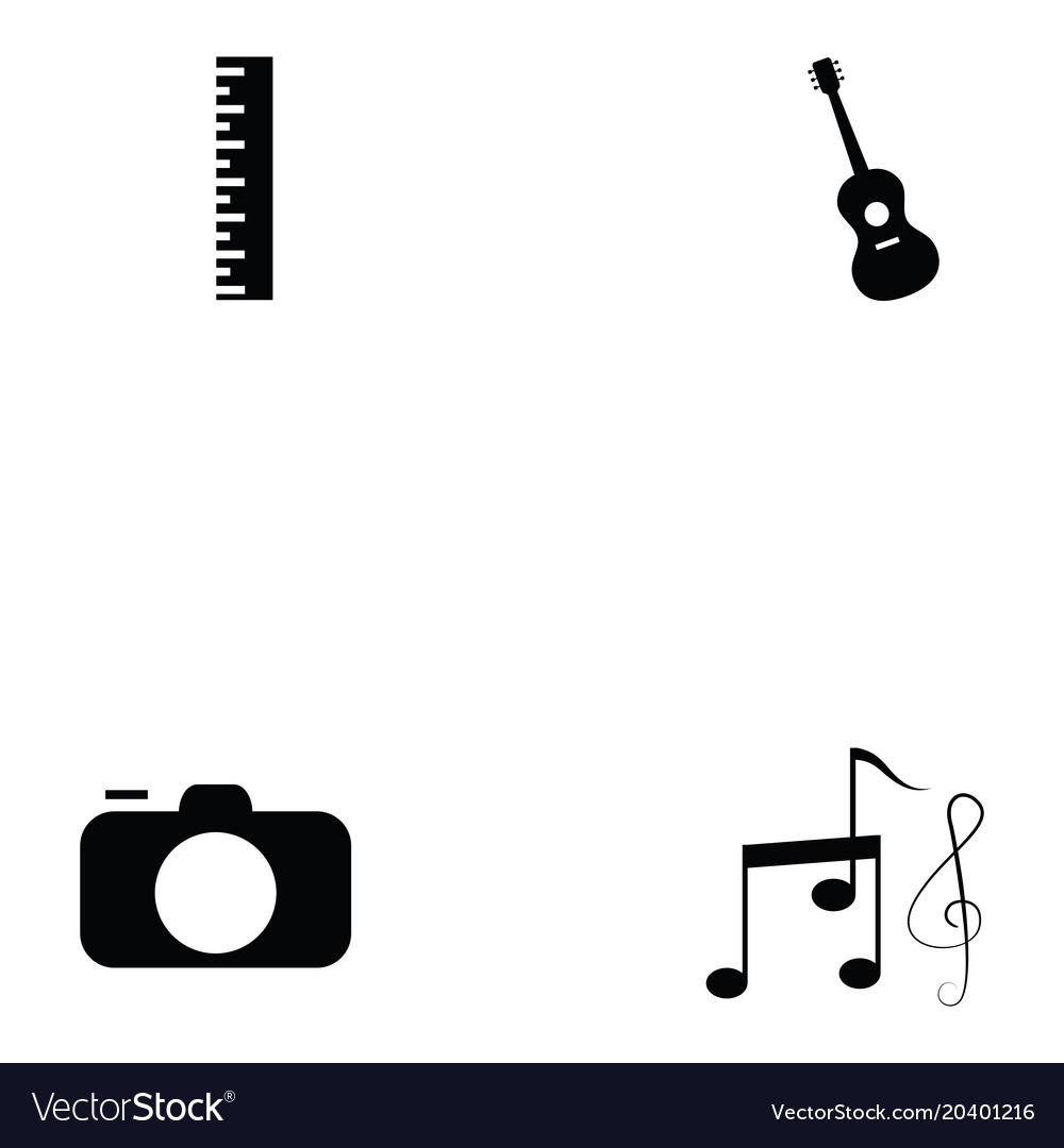 Art icon set Royalty Free Vector Image - VectorStock