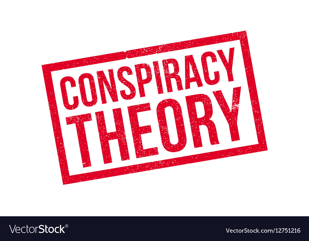 Conspiracy Theory rubber stamp Royalty Free Vector Image