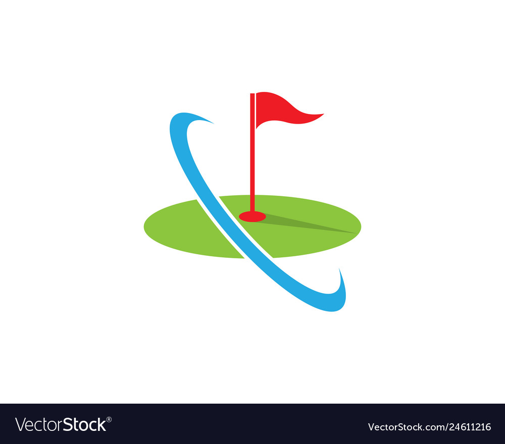 Golf symbol Royalty Free Vector Image - VectorStock