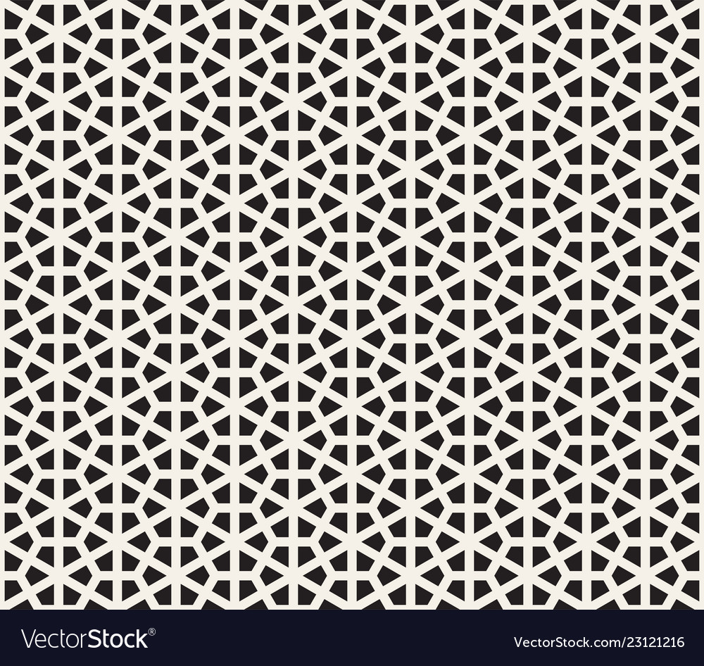 Seamless hexagon pattern modern stylish abstract Vector Image