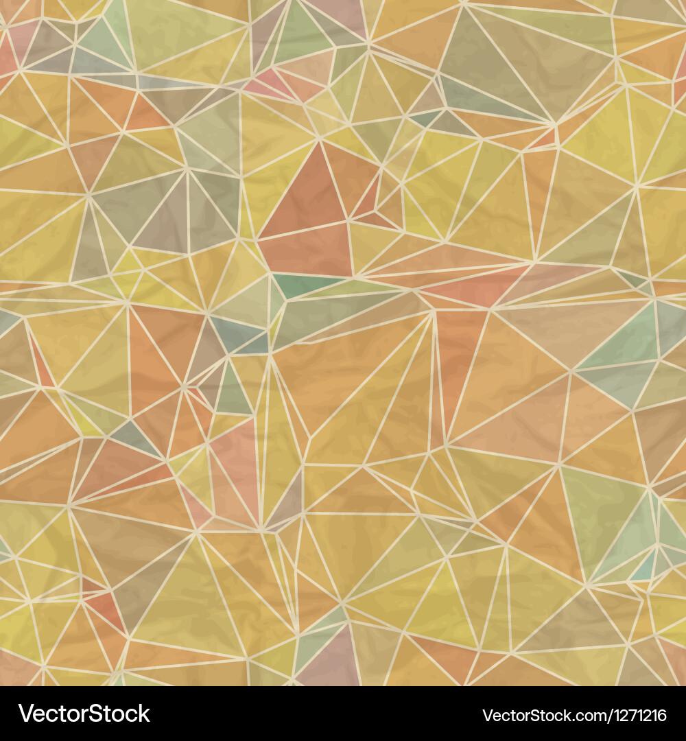 Seamless retro geometric pattern Royalty Free Vector Image