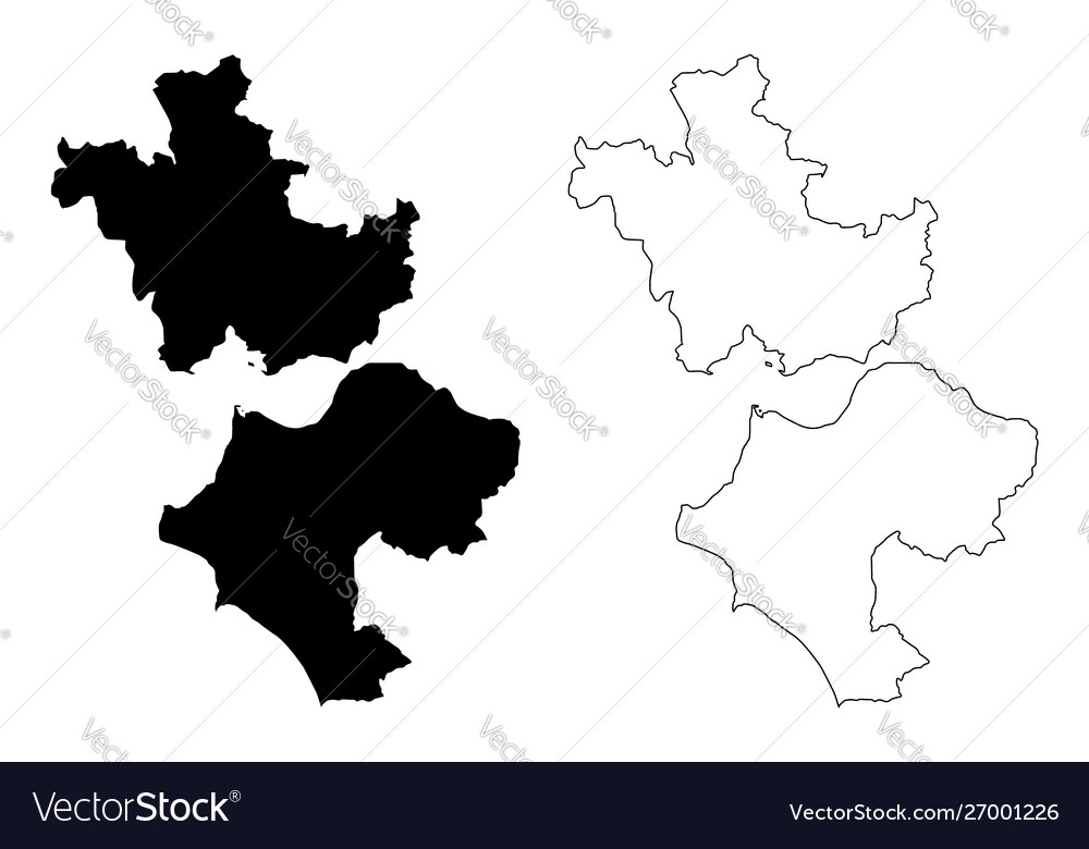 Western greece region greece hellenic republic Vector Image