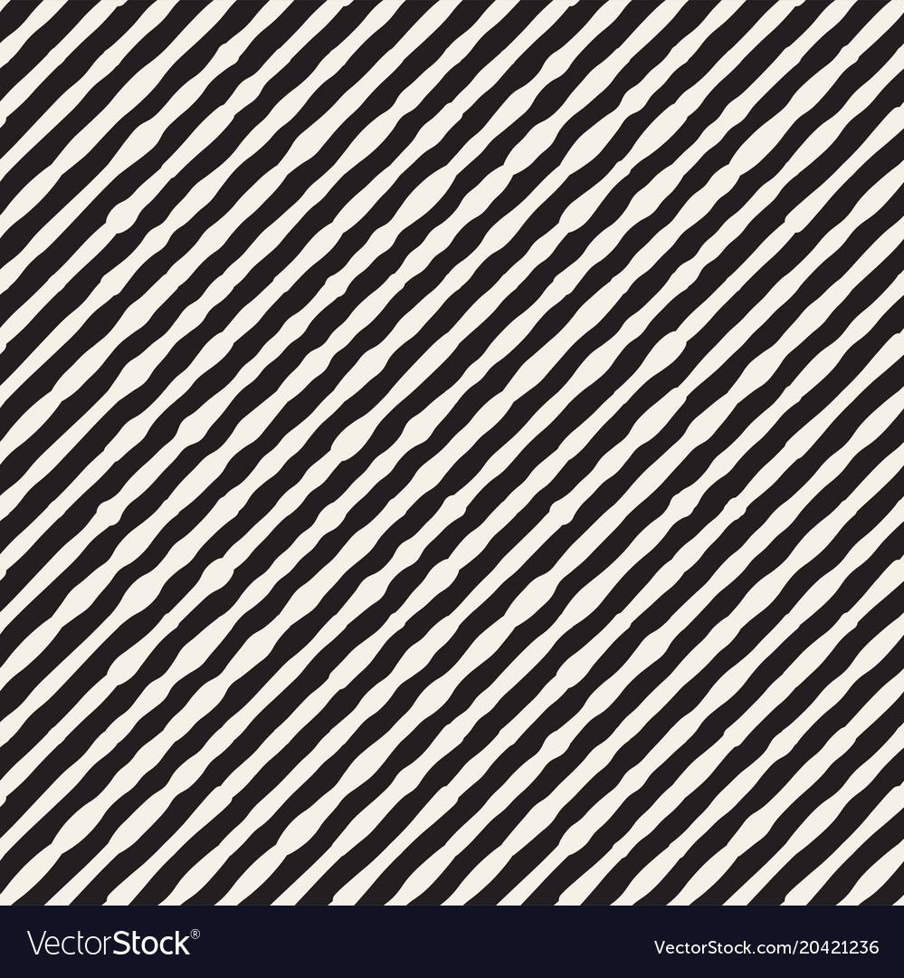 Hand Drawn Striped Seamless Pattern Royalty Free Vector 0370