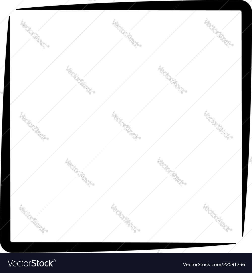 Square Format Photo Frame Border