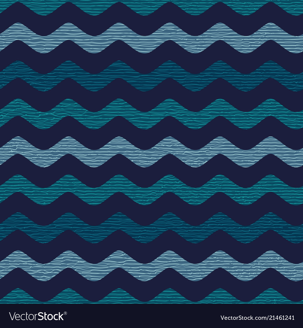Water geometric pattern Royalty Free Vector Image