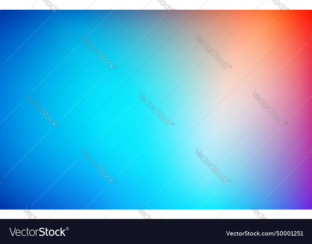 Colorful gradient blurred background Royalty Free Vector
