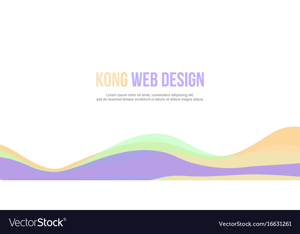 Abstract background website header simple design Vector Image