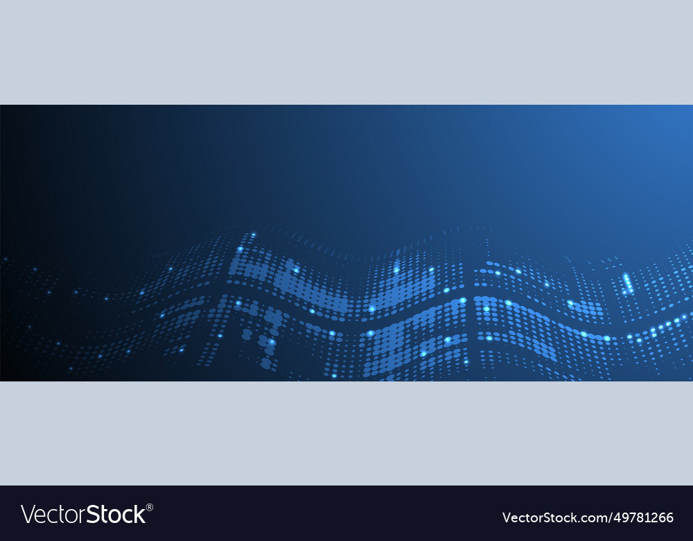 Abstract background futuristic technology style Vector Image