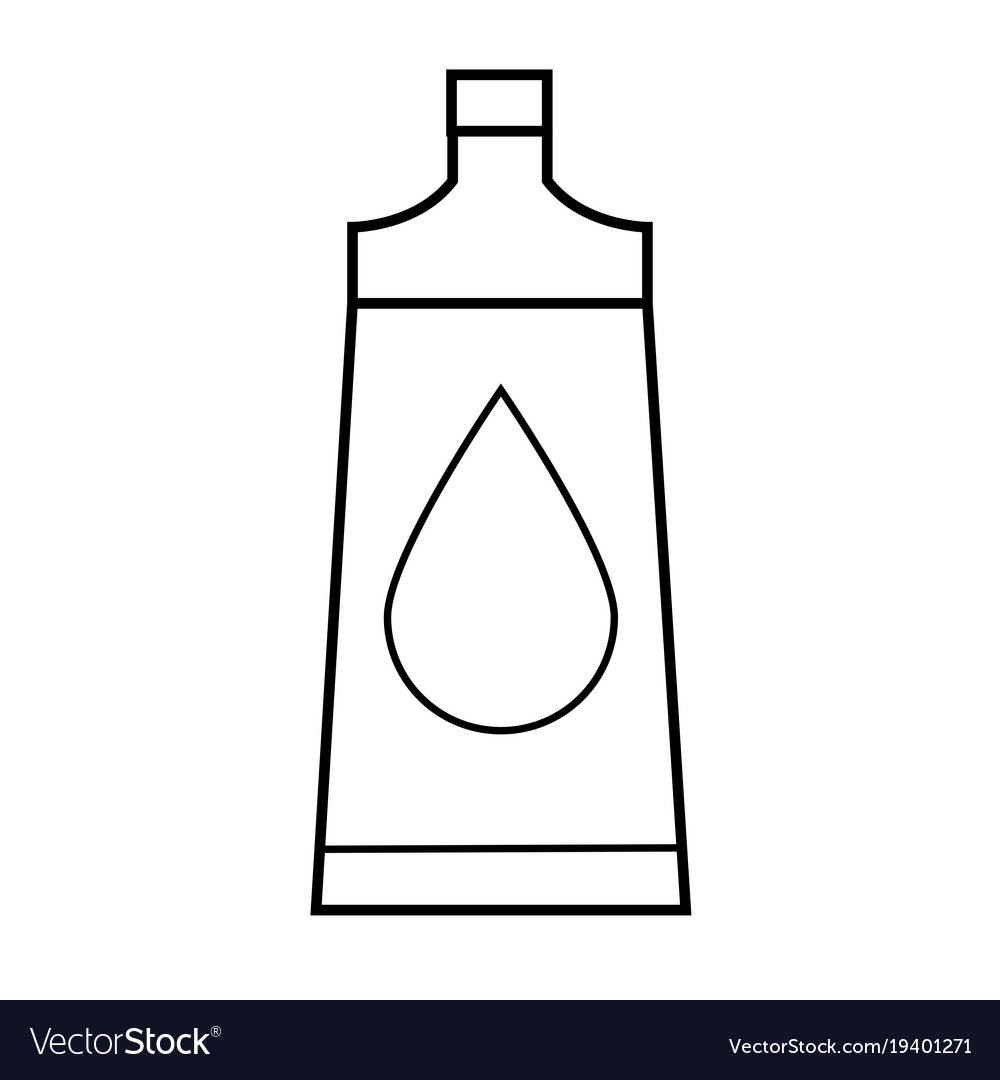 Body oil icon Royalty Free Vector Image - VectorStock