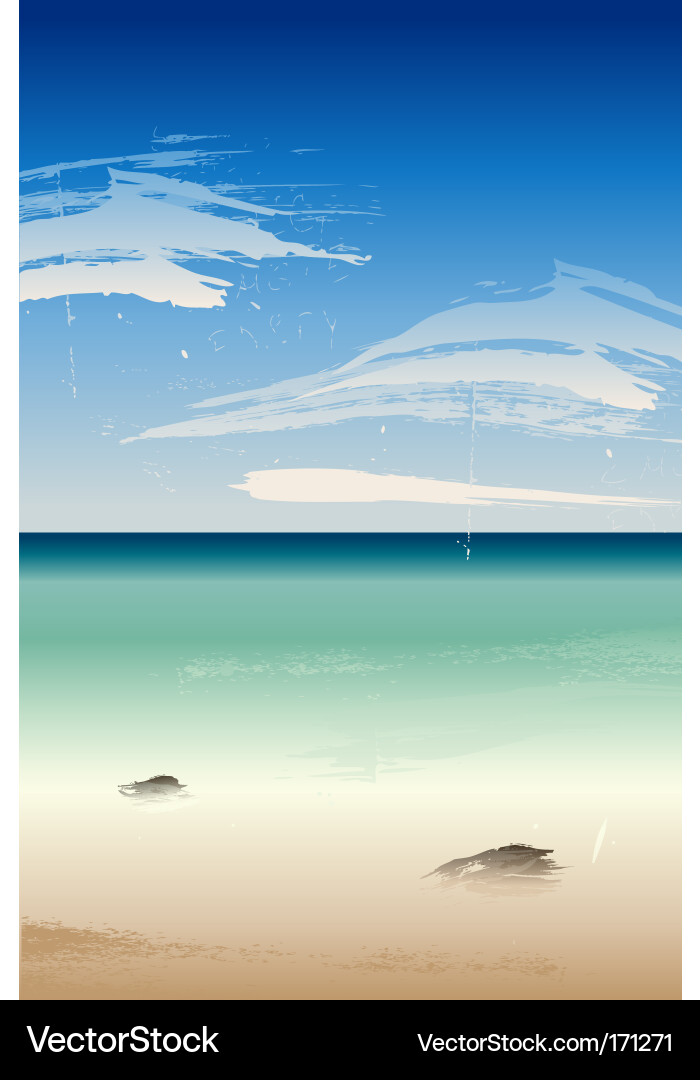 Summer background Royalty Free Vector Image - VectorStock