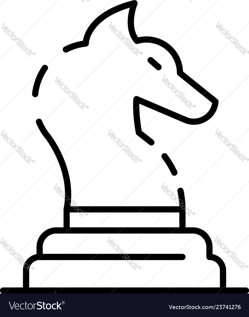 horses, horse, Chess Piece, chess, shapes, Chess Game, Chess Pieces icon