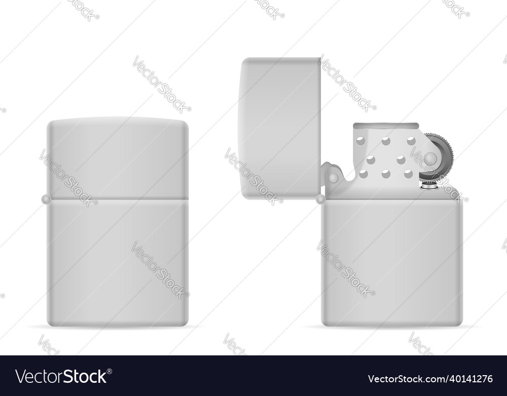 Lighter set Royalty Free Vector Image - VectorStock