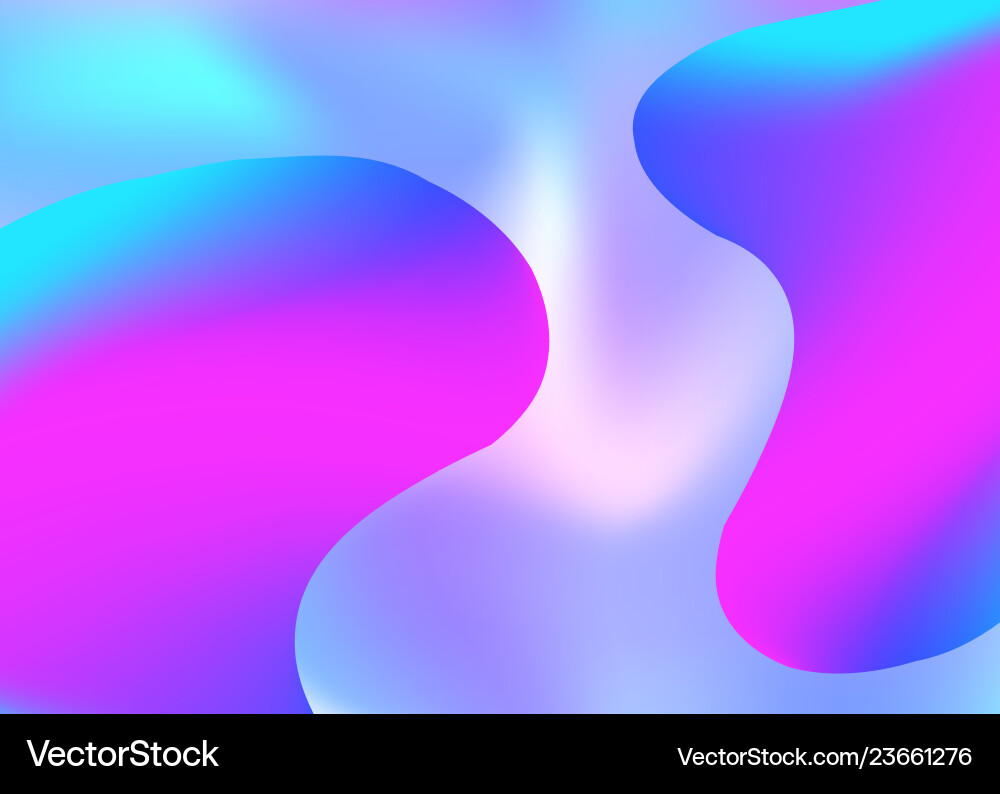 Liquid elements background with dynamic shapes Vector Image