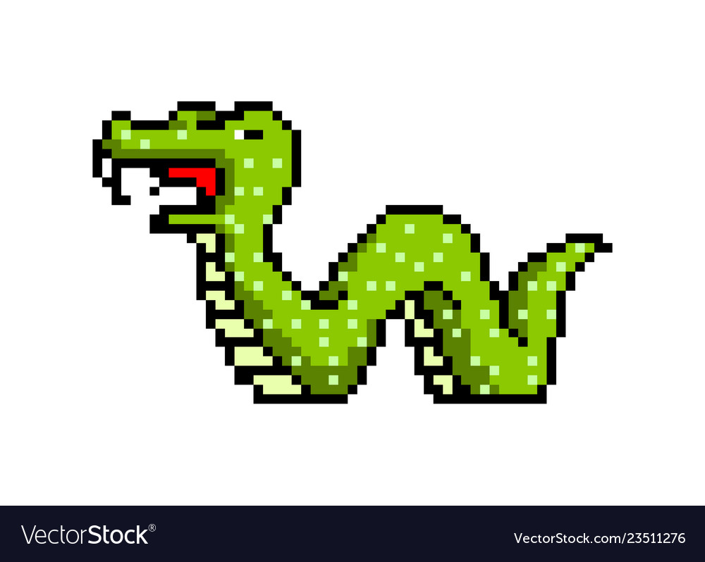 The Spriters Resource - Full Sheet View - Google Snake Game - Snake (Pixel)