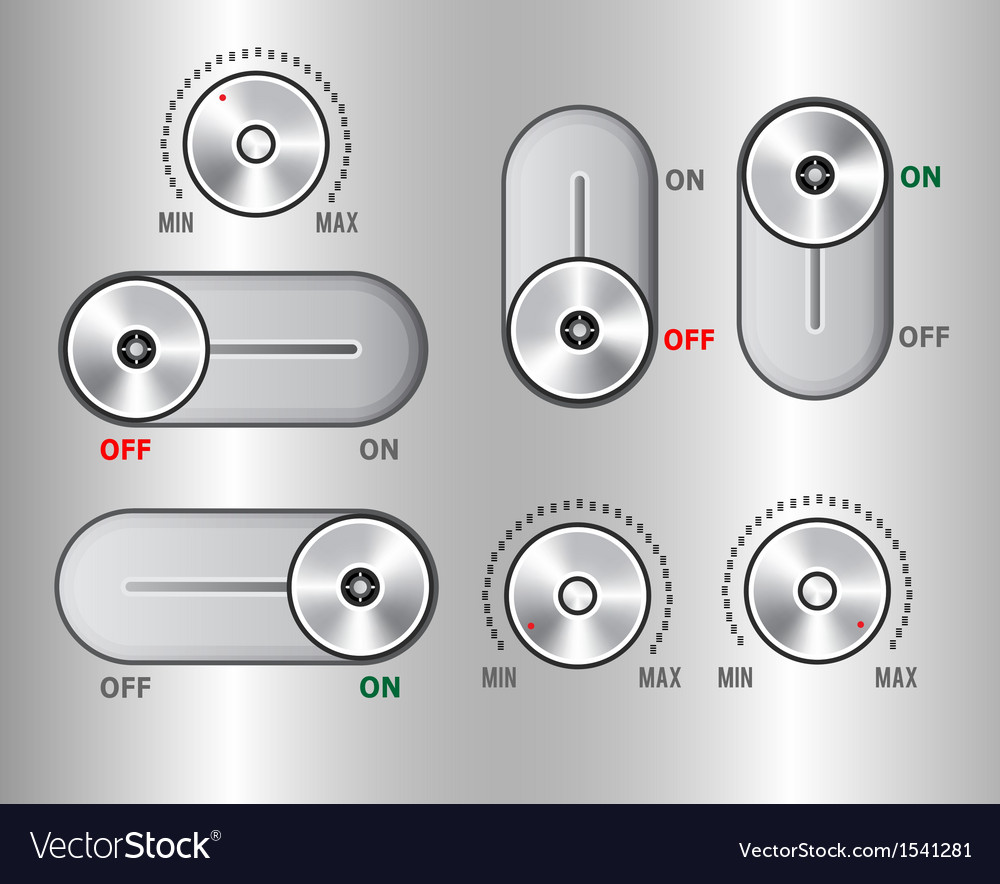 switch-elements-royalty-free-vector-image-vectorstock