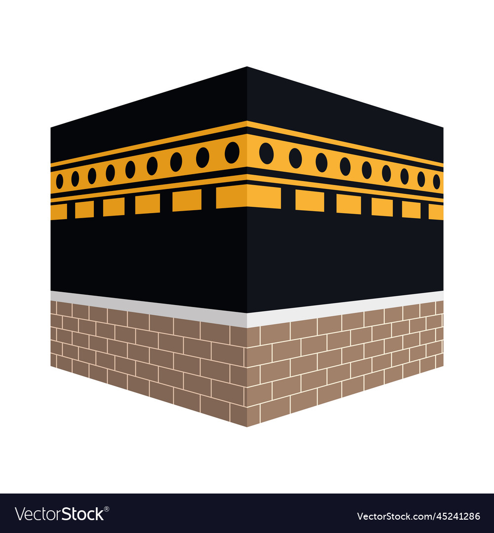 Mecca muslim culture Royalty Free Vector Image