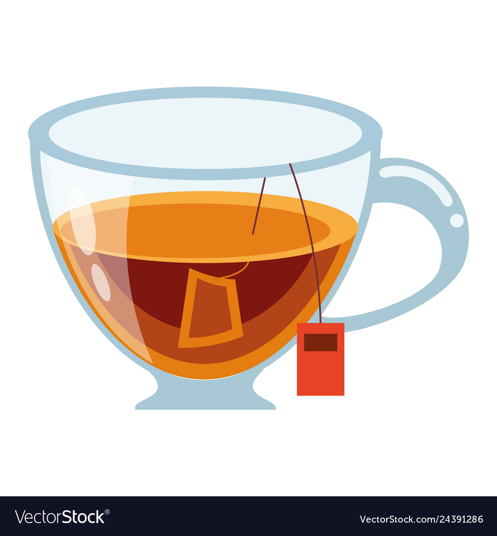 Tea drink cup Royalty Free Vector Image - VectorStock