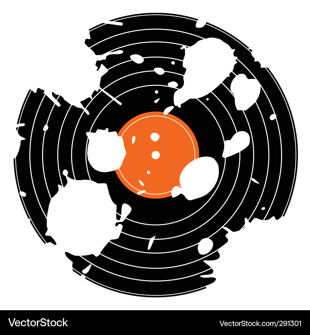 Vinyl record Royalty Free Vector Image - VectorStock