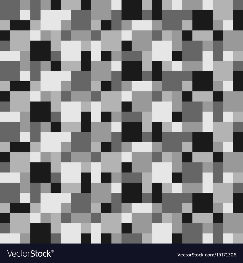 Abstract gray pixel background Royalty Free Vector Image