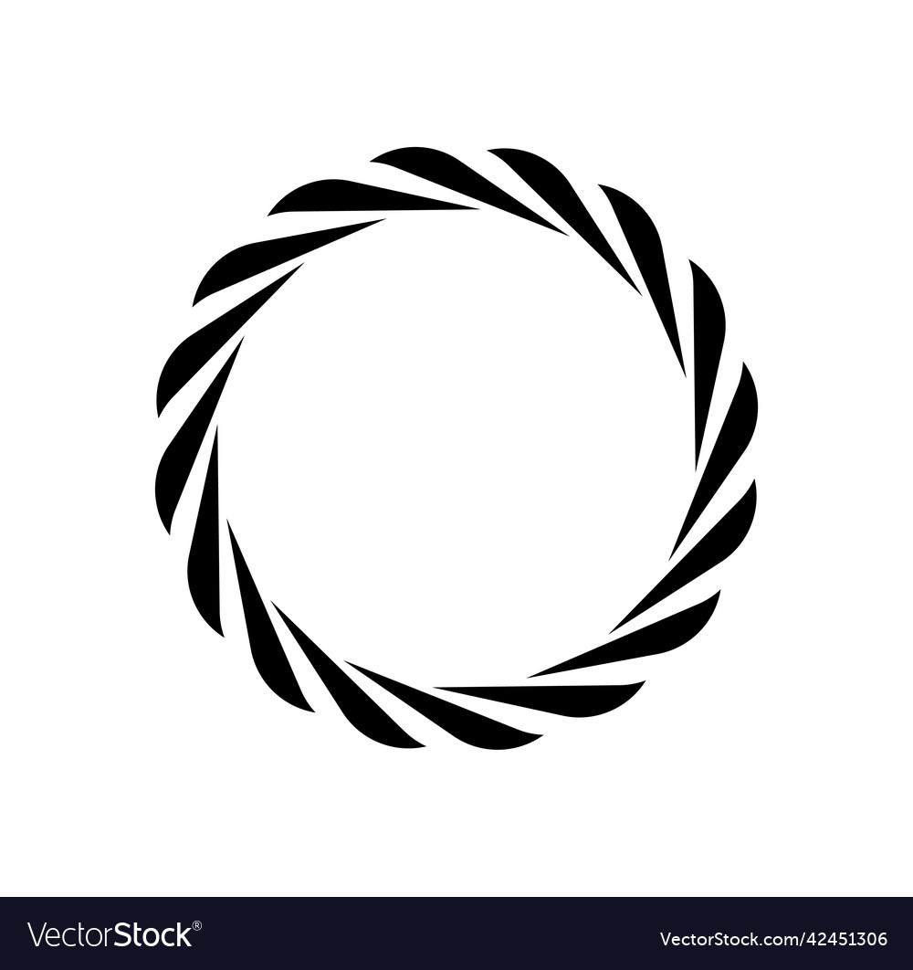 Rope round icon loop Royalty Free Vector Image