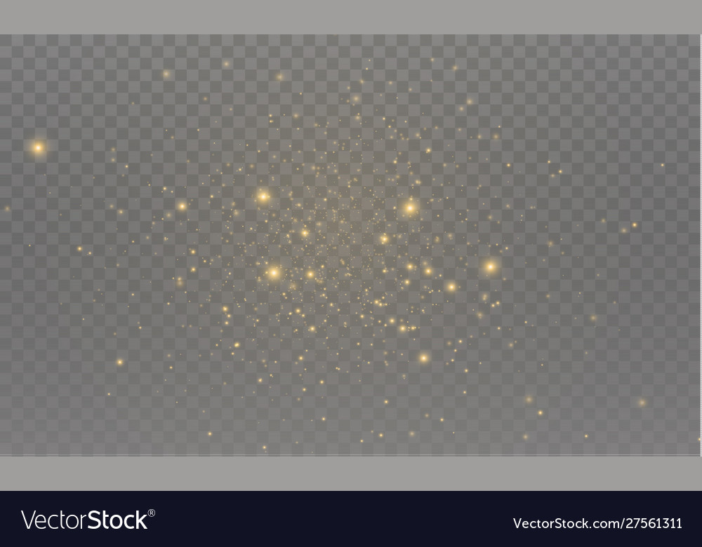 Dust sparks Royalty Free Vector Image - VectorStock