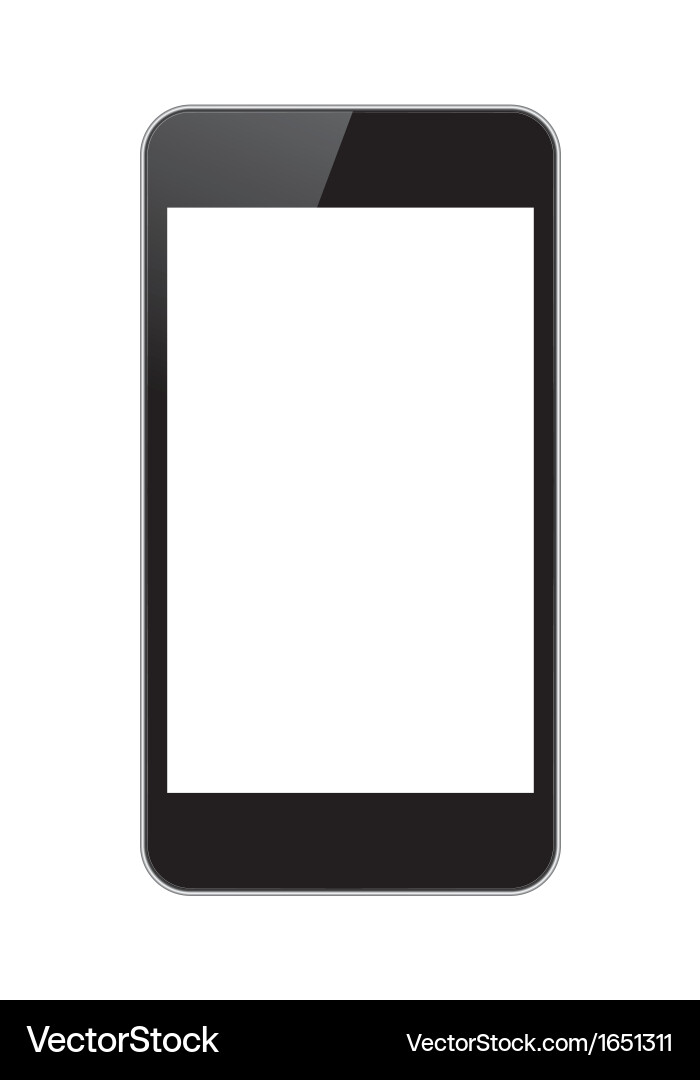 Mobile phone Royalty Free Vector Image - VectorStock