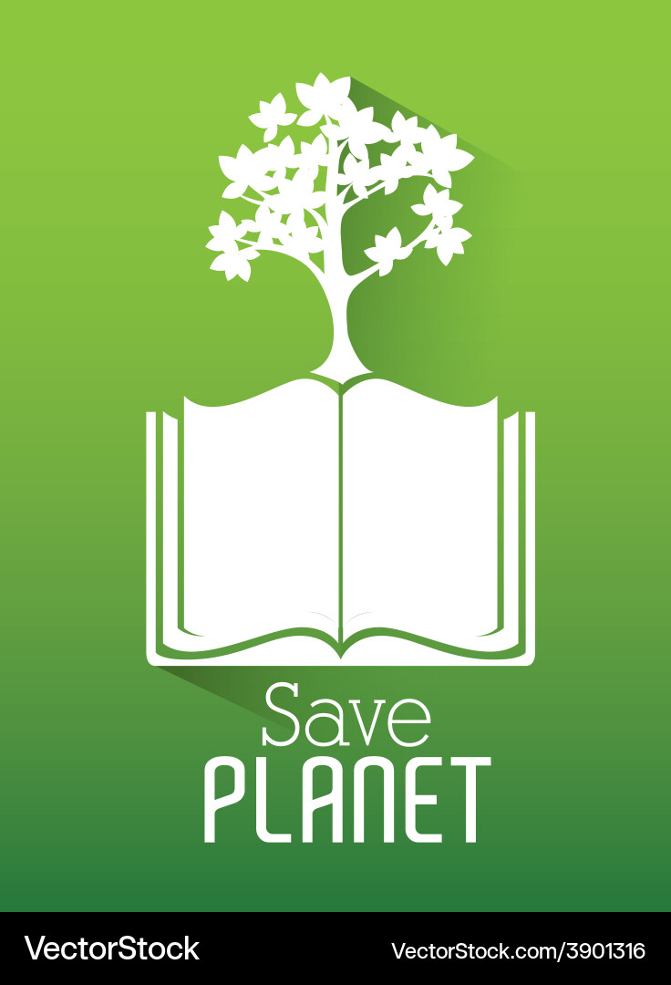 Ecology design Royalty Free Vector Image - VectorStock