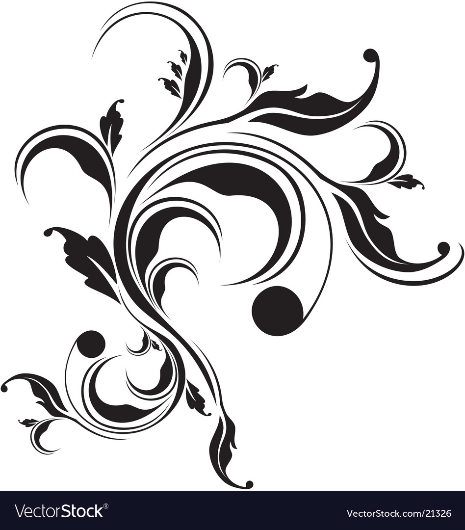 Floral ornaments Royalty Free Vector Image - VectorStock