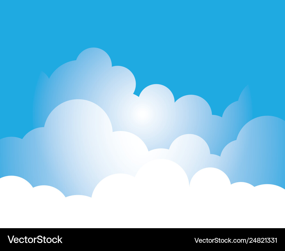 Cloud icon design Royalty Free Vector Image - VectorStock