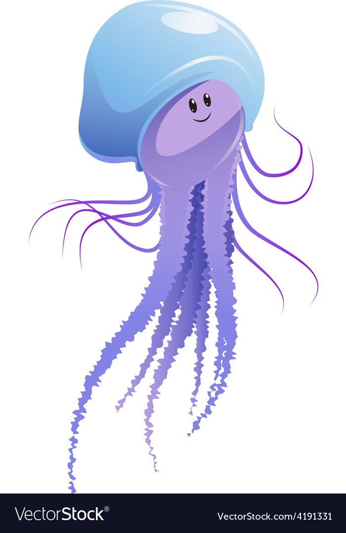 Download Jellyfish Royalty Free Vector Image - VectorStock