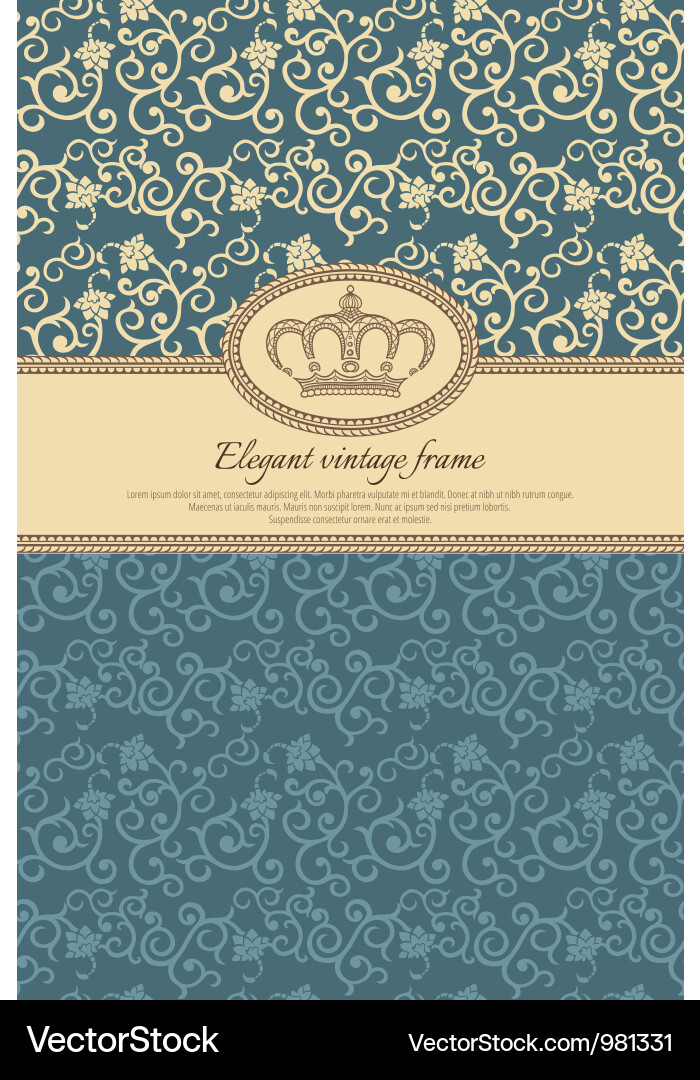 Vintage background Royalty Free Vector Image - VectorStock
