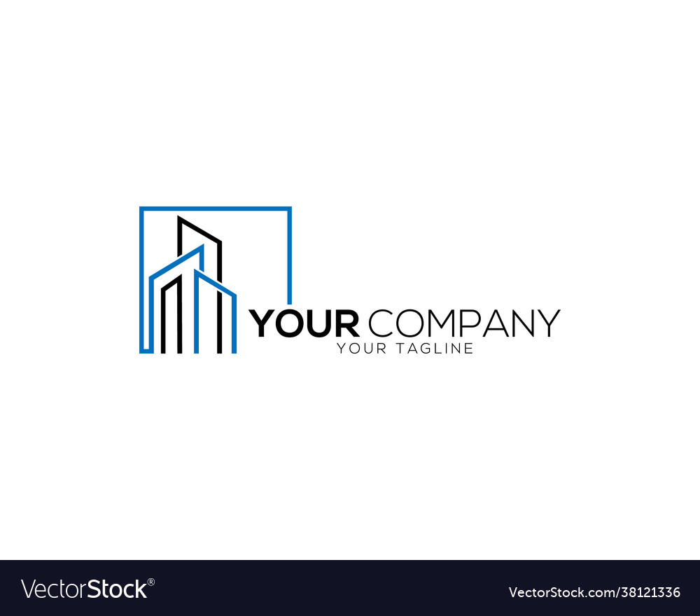 Creative city logo and icon design template Vector Image