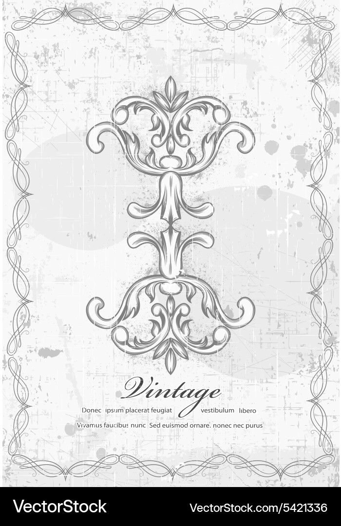 Vintage background Royalty Free Vector Image - VectorStock