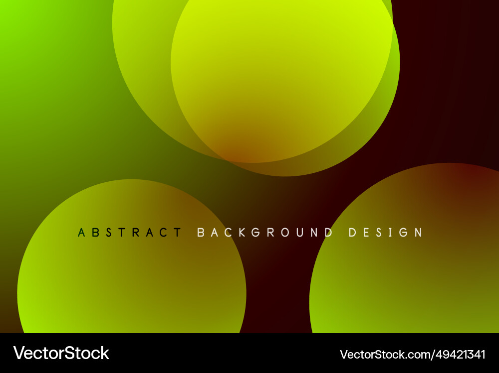 Abstract tech circles background Royalty Free Vector Image