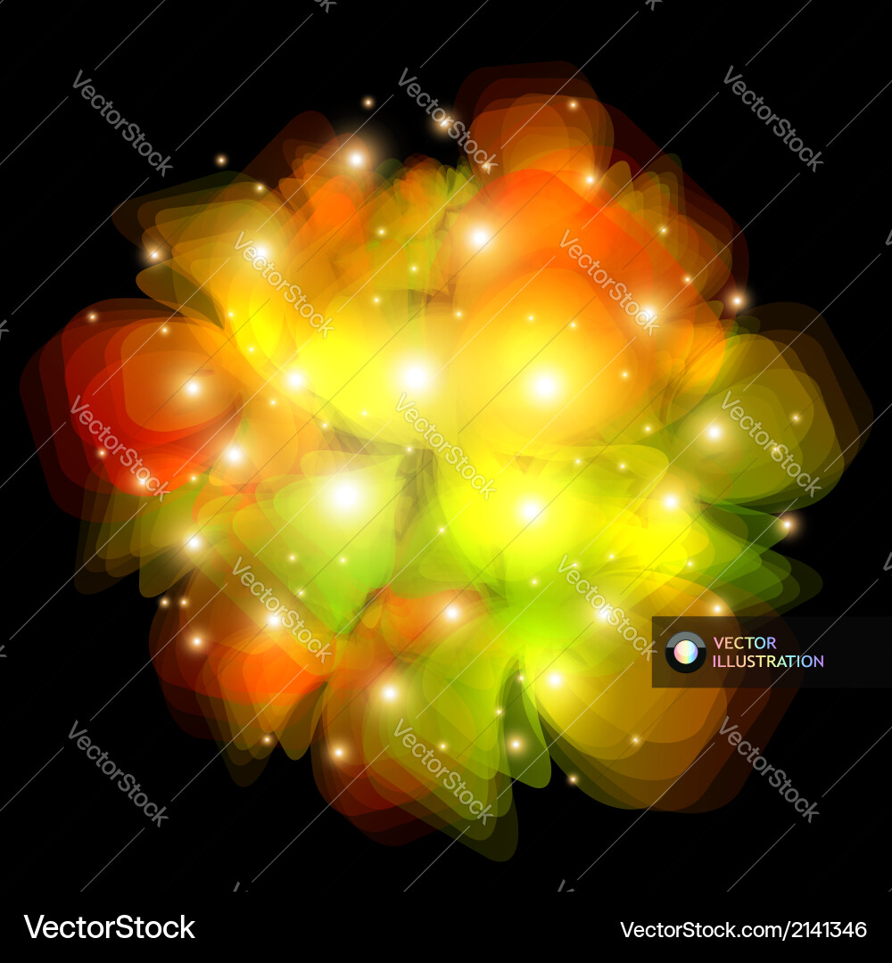 Abstract floral Royalty Free Vector Image - VectorStock