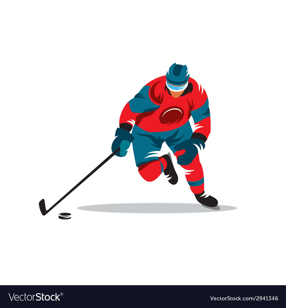 Hockey sign Royalty Free Vector Image - VectorStock