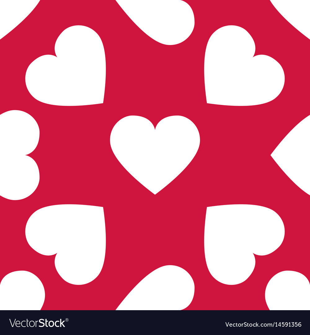 Background With Hearts Royalty Free Vector Image