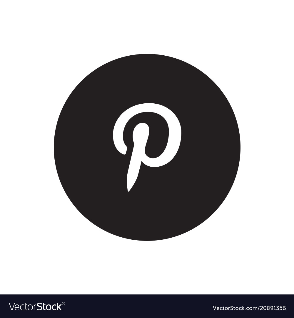 pinterest vector logo